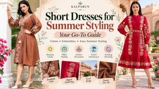 Short Dresses for Summer Styling — Your Go-To Guide | Kalparun